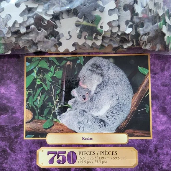 Jigsaw Puzzle 750pc NEW | Koalas - Picture 1 of 7